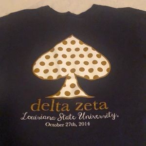 Delta Zeta V-Neck Tee